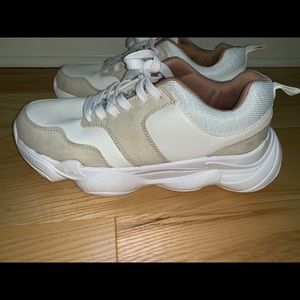 Missguided White Chunky Sneakers